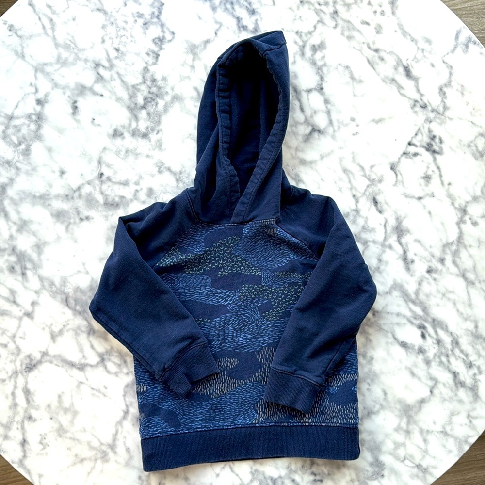 Carters toddler boy sweatshirt in navy blue